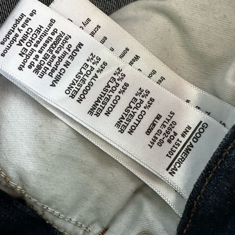 Good American Women's Blue Jeans - Picture 6 of 6